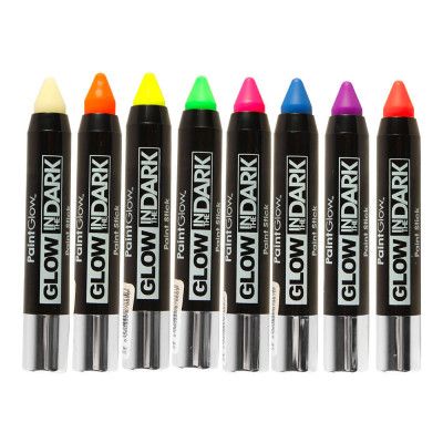 PaintGlow Självlysande Sminkpenna - Gul