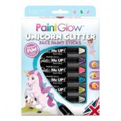 PaintGlow Unicorn Glitter Sminkpennor