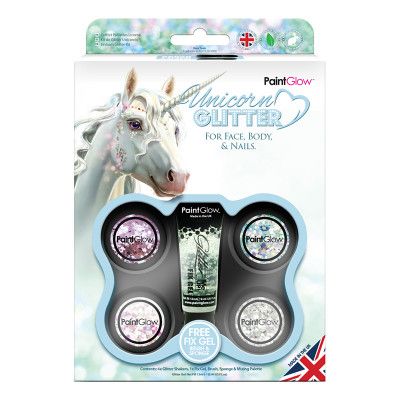 PaintGlow Unicorn Glitter Sminkset