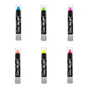 PaintGlow UV Neon Glitter Sminkpenna - Candy Pink