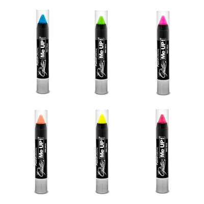 PaintGlow UV Neon Glitter Sminkpenna - Candy Pink