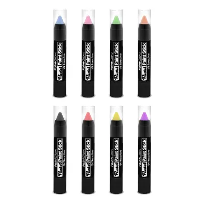 PaintGlow UV Neon Pastell Sminkpenna - Pastellgul