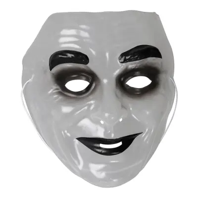 Plastmask Sminkad Man - One size