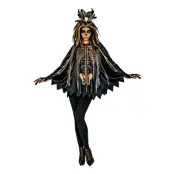 Poncho Voodoo Maskeraddräkt - One size