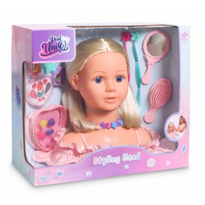 Real UniQ Styling Head Sminkhuvud - Leksaksaffären -  Leksaksaffären
