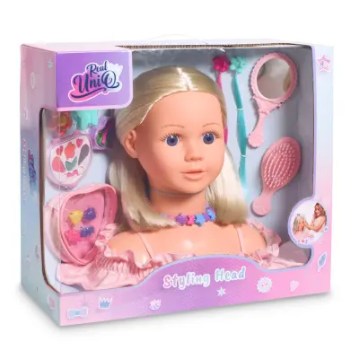 Real UniQ Styling Head Sminkhuvud - Leksaksaffären -  Leksaksaffären