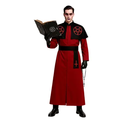 Satanisk Kardinal Maskeraddräkt - One size