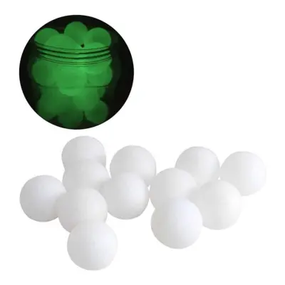 Självlysande Pingisbollar - 6-pack