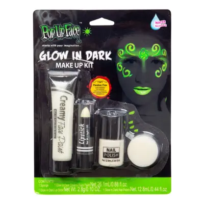 Sminkset Glow in the Dark