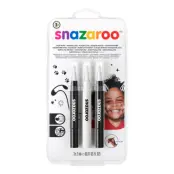 Snazaroo Ansiktsfärgset Brushpen Monochrome