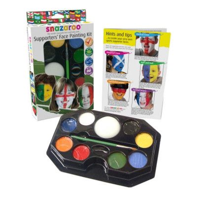 Snazaroo Sminkset Supportrar
