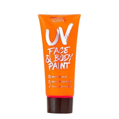 S&S UV Ansikts- & Kroppsfärg - Orange