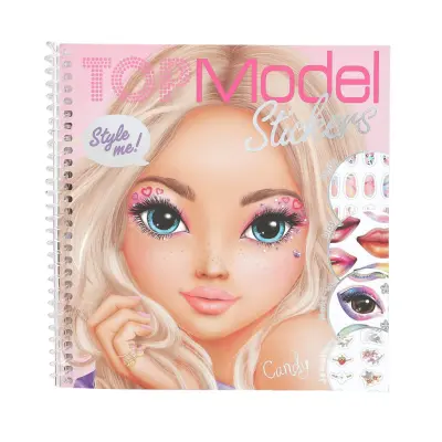 TOPModel Dress Me Up Face Stickersbok - Topmodel -  Leksaksaffären