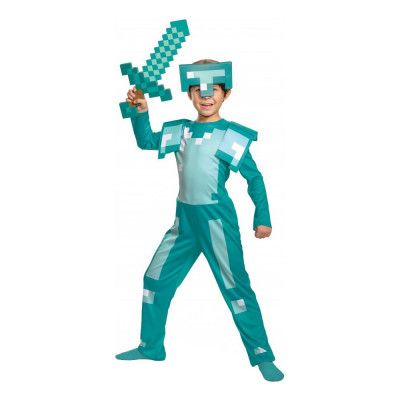 Minecraft Armor Barn Maskeraddräkt - Medium