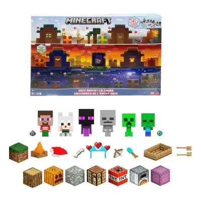Minecraft Mob Head Minis Adventskalender