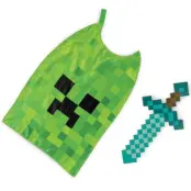 Minecraft Sword&Cape Set Utklädning