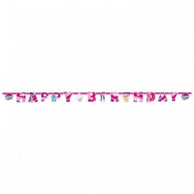 Banderoll formklippt My Little Pony 237 cm