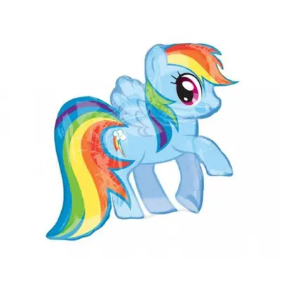 Heliumballong My Little Pony stor formad