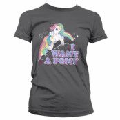 My Little Pony I Want A Pony Dam T-shirt
