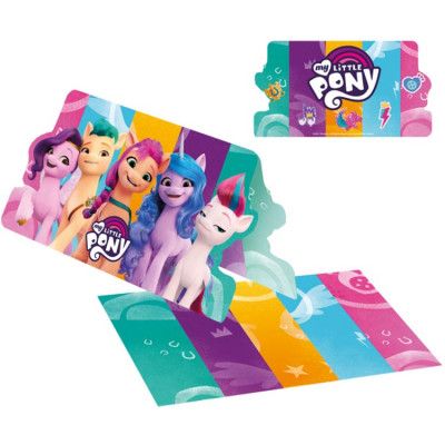 My Little Pony Inbjudningskort&Kuvert 8-pack