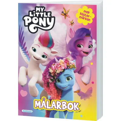 My Little Pony Målarbok med klistermärken Kärnan - My little Pony -  Leksaksaffären