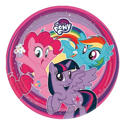My Little Pony Papperstallrikar - 8-pack