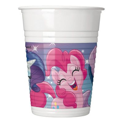 Plastmuggar My Little Pony - 8-pack