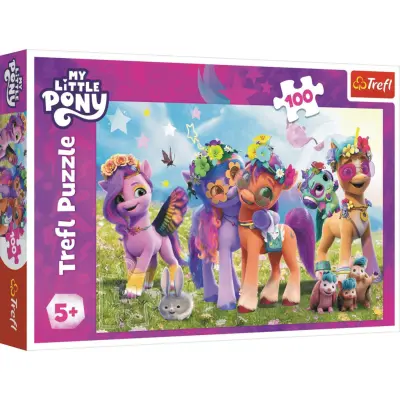 Trefl My Little Pony Pussel 100 Bitar - My little Pony -  Leksaksaffären