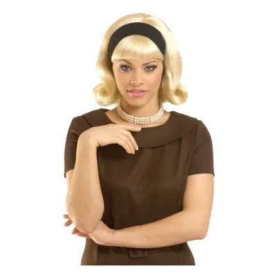 50-tals Blond Peruk