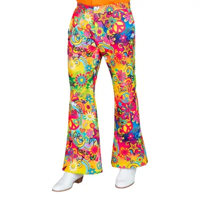 60-tals Hippie Byxor Herr - Small/Medium