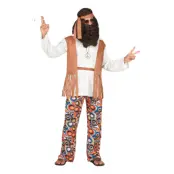 60-tals Hippie Maskeraddräkt - Medium