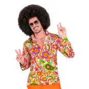 60-tals Hippie Skjorta Herr - XX-Large