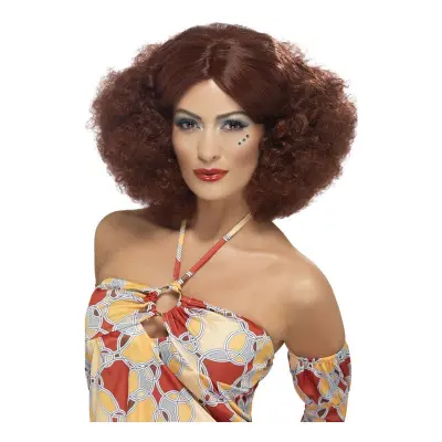 70-tals Brun Afroperuk - One size