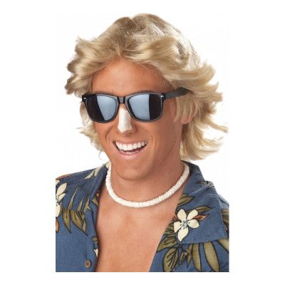 70-tals Manlig Blond Peruk