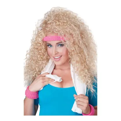 80-tals Get Physical Peruk - One size