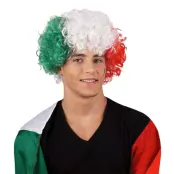 Afroperuk Grön/Vit/Röd - One size