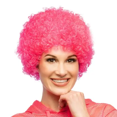 Afroperuk Neonrosa - One size