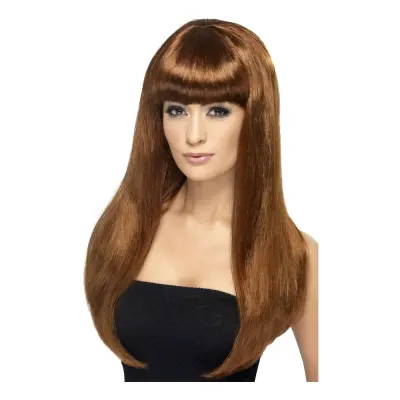Babelicious Rödbrun Peruk
