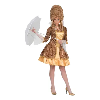 Barock Klänning Maskeraddräkt - Large