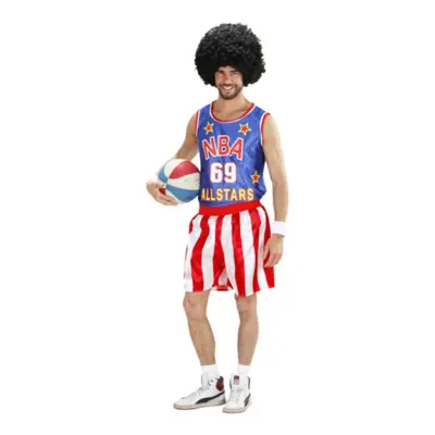 Basketbollspelare Maskeraddräkt - Small
