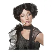 Charleston Svart Peruk
