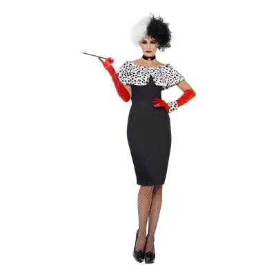 Cruella De Vil Budget Maskeraddräkt - Small