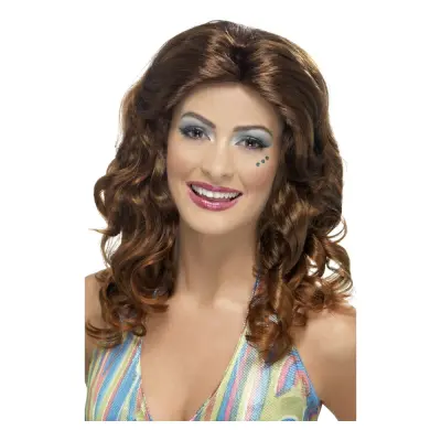 Dancing Queen Brun Peruk