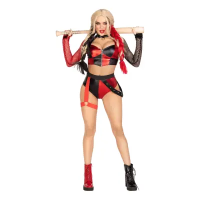 Dangerous Girl Deluxe Maskeraddräkt - Medium