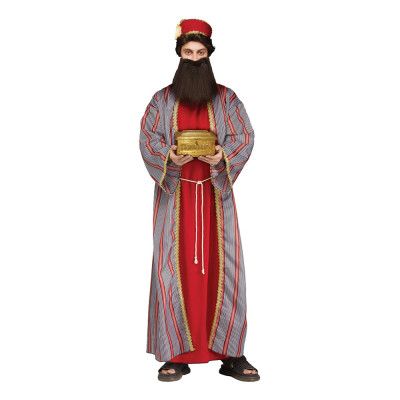 De Tre Vise Männen Röd Maskeraddräkt - One size
