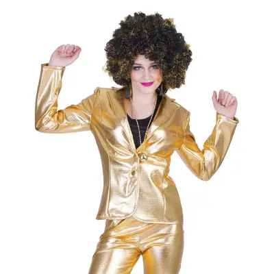 Disco Fever Kavaj Dam Guld - Medium