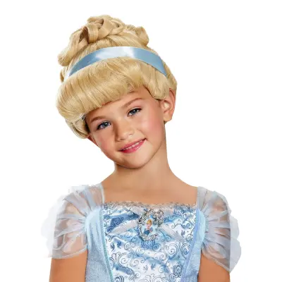 Disney Askungen Barn Peruk - One size