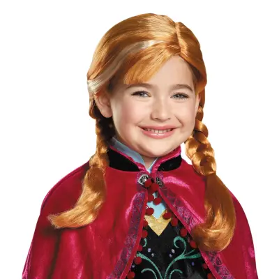 Disney Frozen Anna Barn Peruk - One size