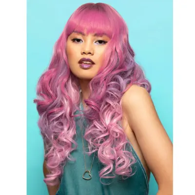 Dusky Cauldron Smoke™ Siren™ Peruk Rosa