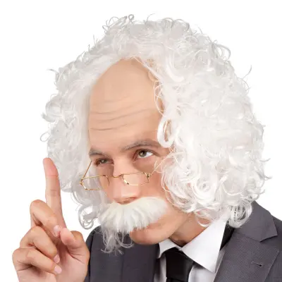 Einstein Perukset - One size